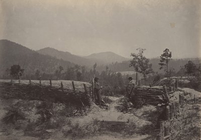 Allatoonan sola, Georgia, 1860-luku. tekijältä George N. Barnard