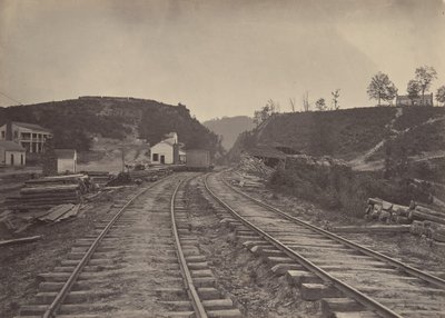 Allatoonan sola pohjoiseen, Georgia, 1860-luku. tekijältä George N. Barnard