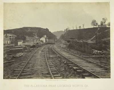 Allatoonan sola, pohjoiseen päin, GA tekijältä George N. Barnard