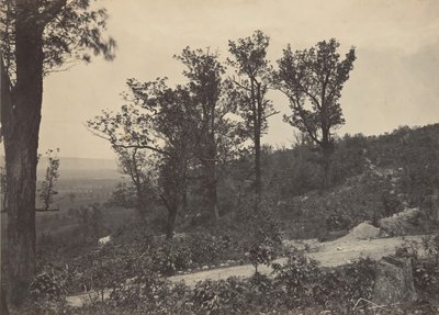 The Crest of Mission Ridge, 1860-luku. tekijältä George N. Barnard