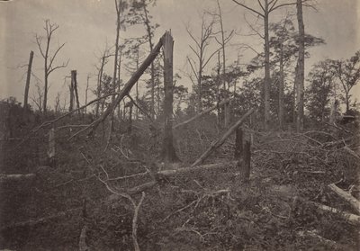Hell Hole New Hope -kirkko, Georgia, 1860-luku. tekijältä George N. Barnard