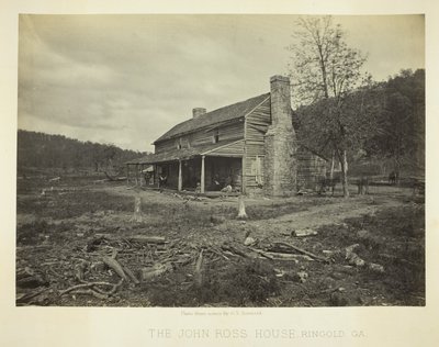 John Ross House, Ringold, GA tekijältä George N. Barnard