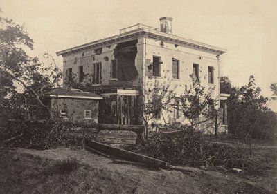 Potter House, Atlanta, 1860-luku. tekijältä George N. Barnard