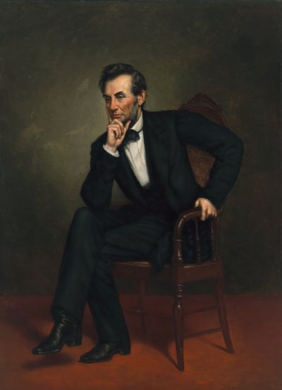 Abraham Lincoln (1809-1865) tekijältä George Peter Alexander Healy