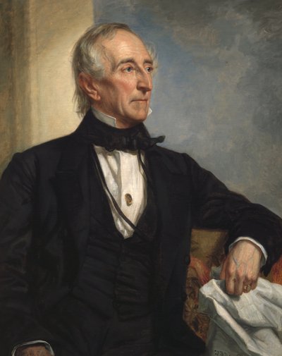 John Tyler (1790-1862) tekijältä George Peter Alexander Healy