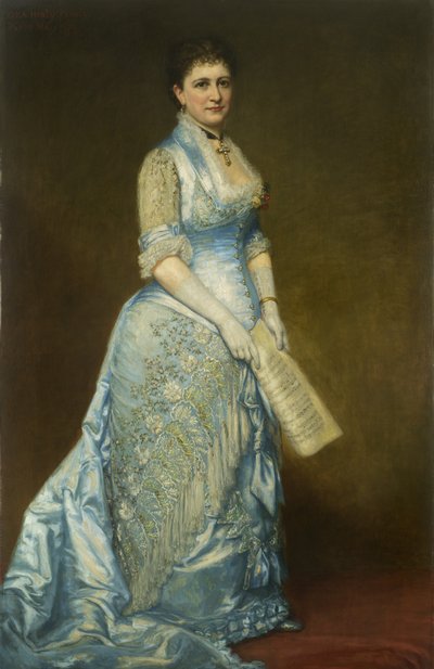 Emma Thursbyn (1845-1931) muotokuva, 1879 tekijältä George Peter Alexander Healy