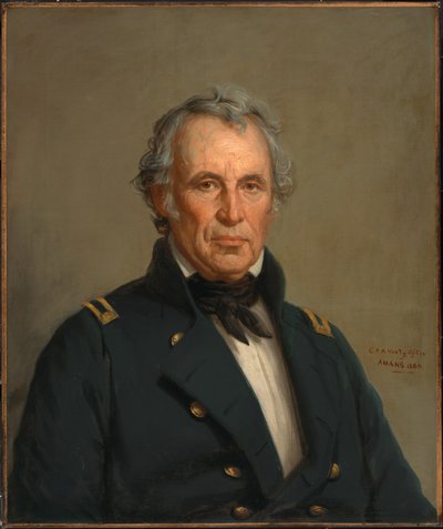 Zachary Taylor (1784-1850) tekijältä George Peter Alexander Healy