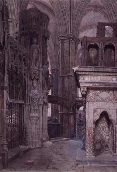 Edward the Confesors Chapel, Westminster Abbey tekijältä George Price Boyce