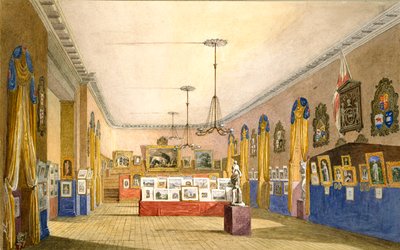 Näyttely vanhassa kaupungintalossa Oxfordissa, 1854 tekijältä George Pyne