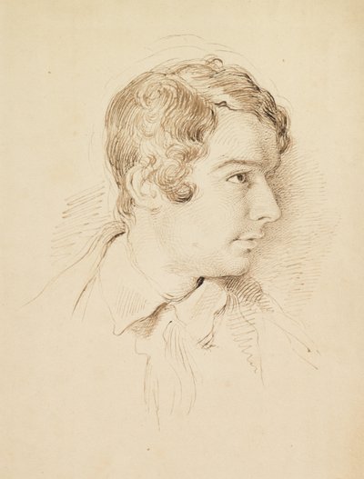 Miehen pää tekijältä George Richmond