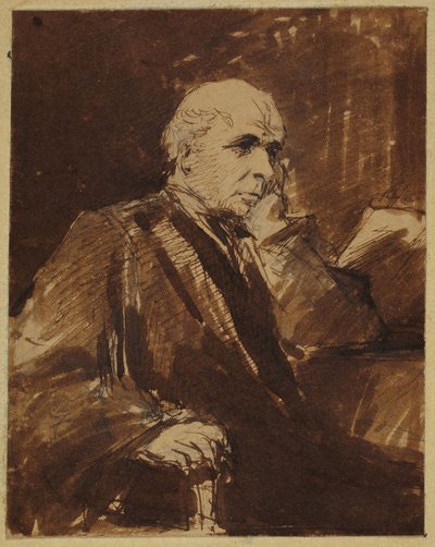 Istuva mies tekijältä George Richmond