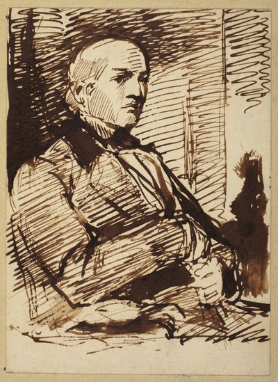 Istuva mies tekijältä George Richmond