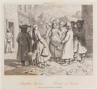 Anbachers, Ansbach, n. 1821 (etsaus) tekijältä George Robert Lewis