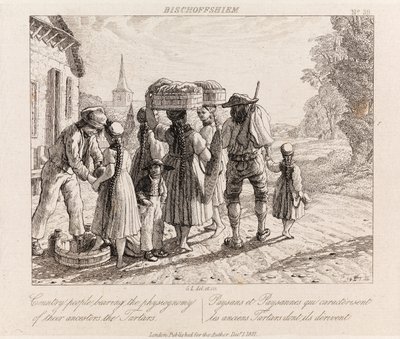 Bischoffshiem, n. 1821 (etsaus) tekijältä George Robert Lewis