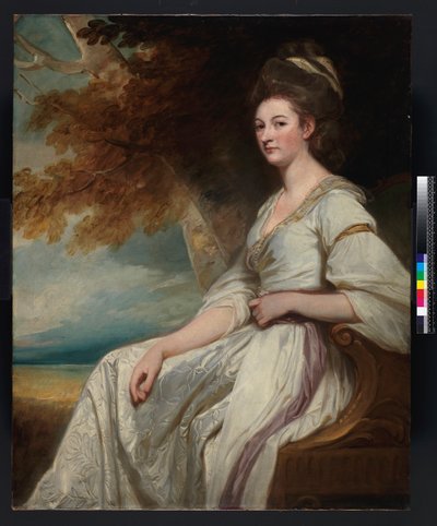 Muotokuva rouva Beal Bonnellista, 1779-1780 tekijältä George Romney