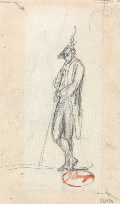 Seisova mieshahmo tekijältä George Romney