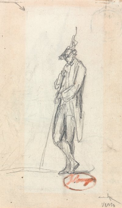 Seisova mieshahmo tekijältä George Romney
