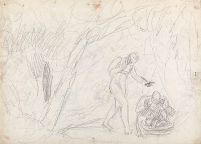Perditan hylkääminen ja pelastaminen teoksesta ”Talven tarina” tekijältä George Romney