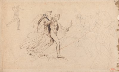 Apollo ja Diana "Nioben lasten tuhoamiseen" tekijältä George Romney