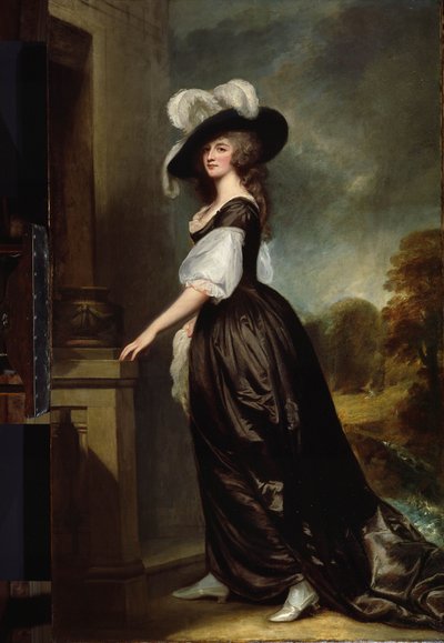 Charlotte, Lady Milnes tekijältä George Romney