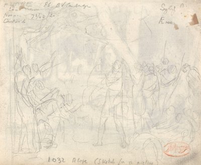 Klassisten hahmojen sommittelu tekijältä George Romney