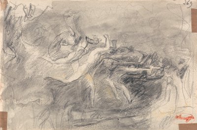 Demoninen hyökkäys Kristuksen kiusausta vastaan tekijältä George Romney