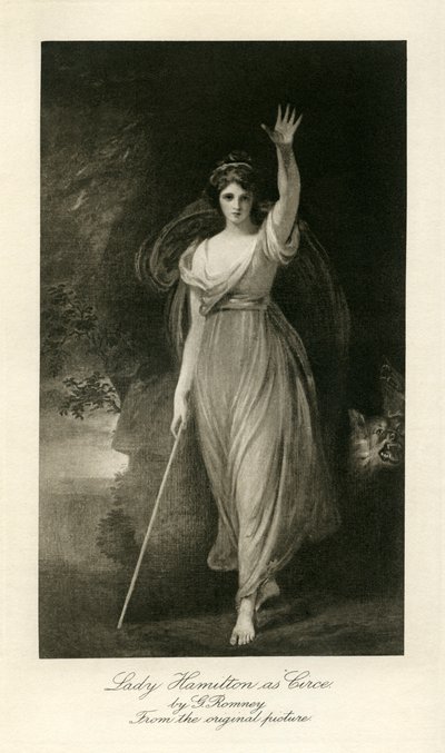 Emma Lady Hamilton tekijältä George Romney