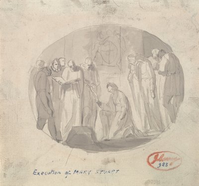 Maria Stuartin teloitus tekijältä George Romney