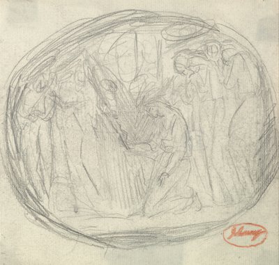Maria Stuartin teloitus tekijältä George Romney