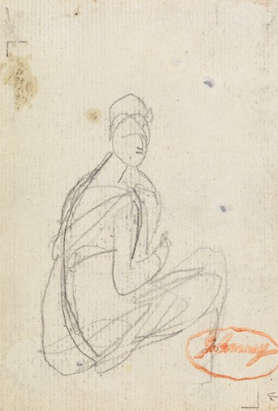 Figure Study of a Woman tekijältä George Romney