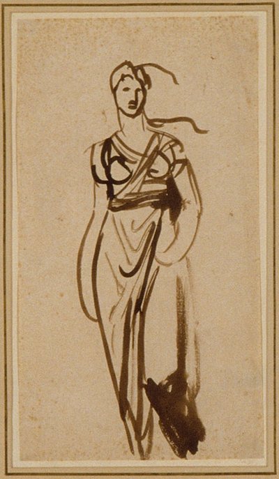 Naisen hahmo tekijältä George Romney