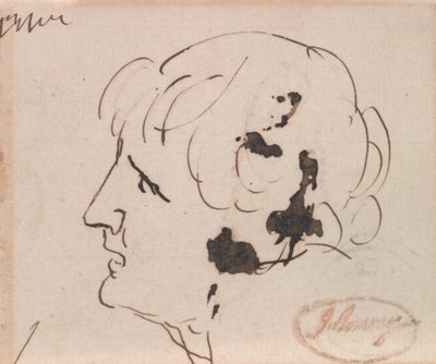 Miehen pää tekijältä George Romney