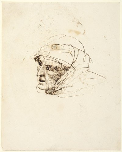 Naisen pää tekijältä George Romney