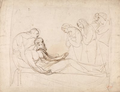 Kuningas Lear, jonka Cordelia herätti tekijältä George Romney