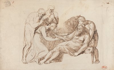 Cordelia herättää Learin tekijältä George Romney