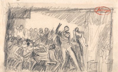 Macbeth: Juhla-aterian kohtaus tekijältä George Romney