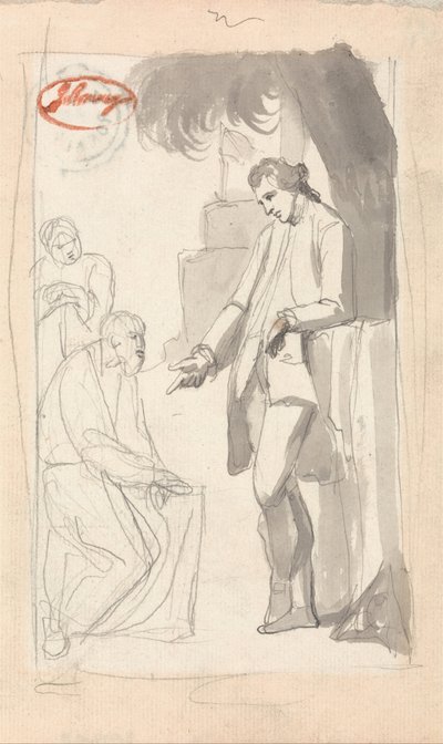 Majuri Pierson ja Braham tekijältä George Romney