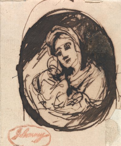 Äiti ja lapsi tekijältä George Romney