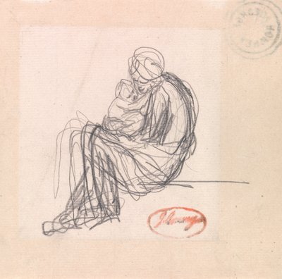 Äiti ja lapsi tekijältä George Romney