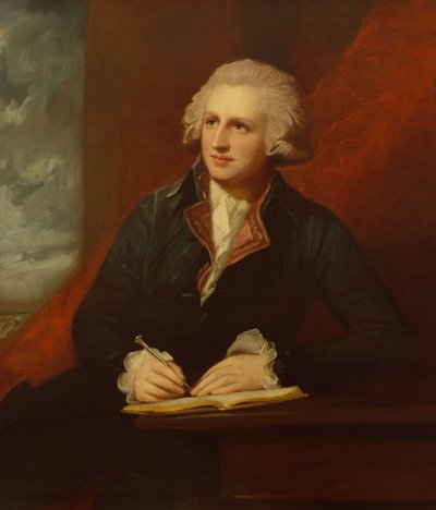 John Blackburnen muotokuva (öljy kankaalle) tekijältä George Romney