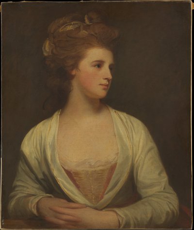 Naisten muotokuva, jonka sanotaan esittävän Emily Bertie Pottia (kuollut 1782) tekijältä George Romney