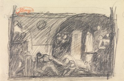Vankilakohtaus tekijältä George Romney