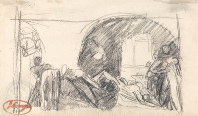 Vankilakohtaus tekijältä George Romney