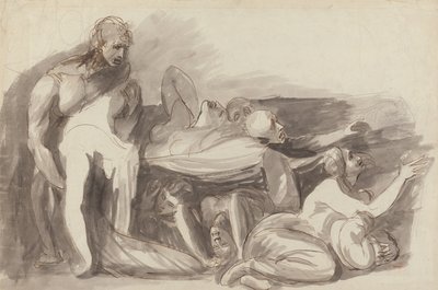 Vankilakohtaus tekijältä George Romney