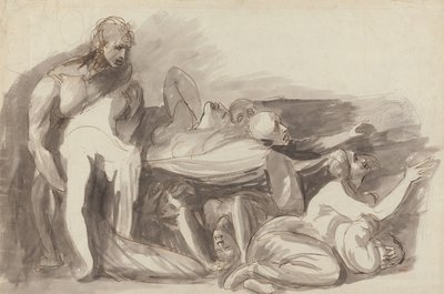 Vankilakohtaus tekijältä George Romney