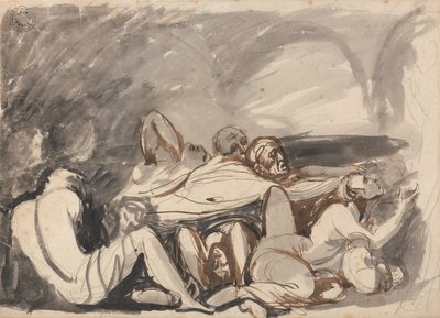 Vankilakohtaus tekijältä George Romney