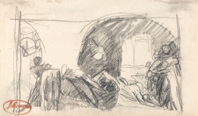 Vankilakohtaus tekijältä George Romney