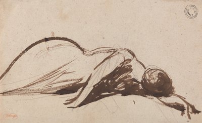 Prostrate nainen tekijältä George Romney