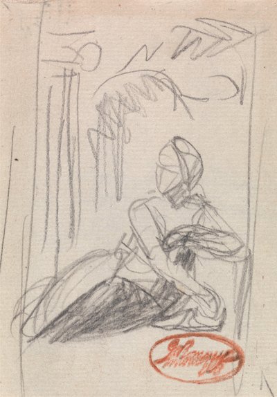 Makuuasennossa oleva naishahmo tekijältä George Romney
