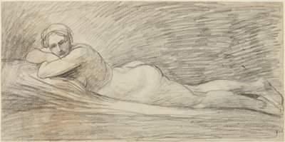 Makaava naisalastonkuva tekijältä George Romney